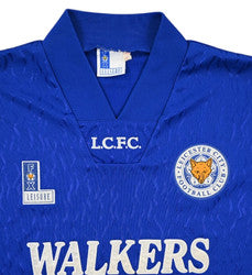 Maillot Leicester City Domicile 1992-94 Fox Leisure Vintage