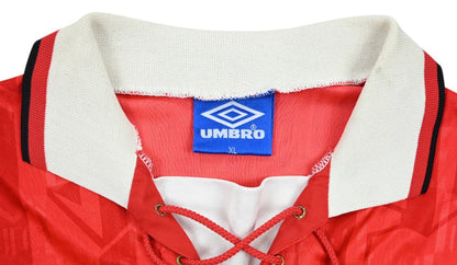 Maillot Manchester United 1992-94 Player Issue Umbro SHARP vintage