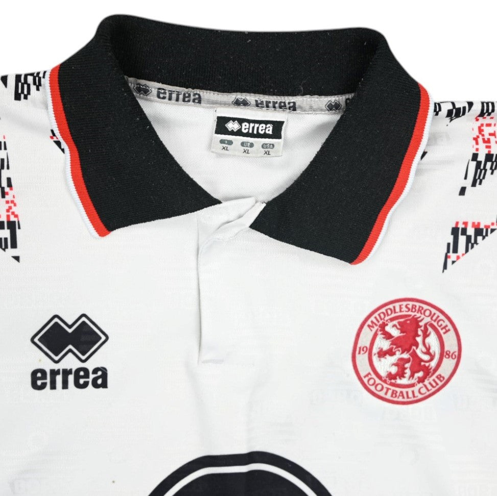 Maillot Middlesbrough Extérieur Errea 1992-94 Vintage XL