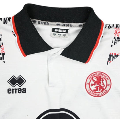 Maillot Middlesbrough Extérieur Errea 1992-94 Vintage XL