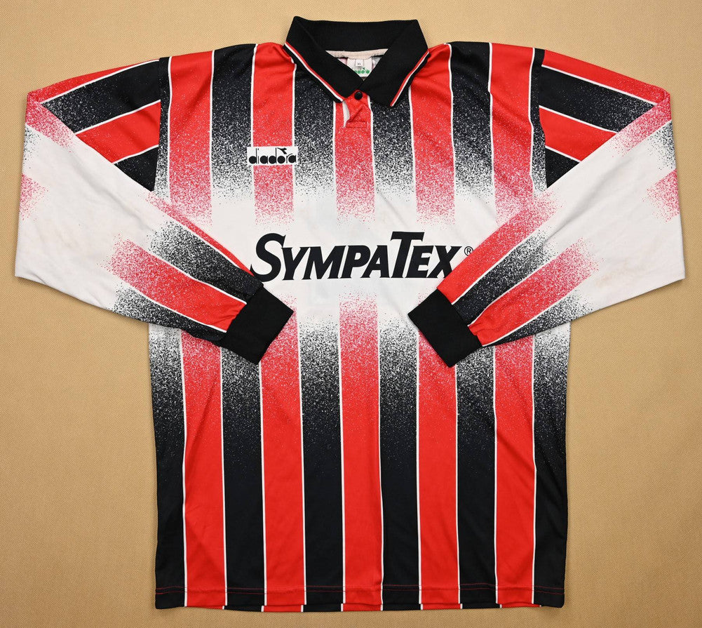 Maillot SG Wattenscheid 09 Domicile Diadora 1992-94 Vintage