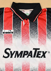 Maillot SG Wattenscheid 09 Domicile Diadora 1992-94 Vintage