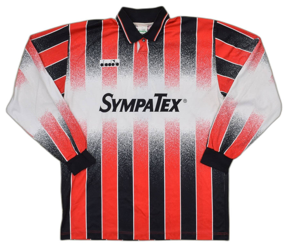 Maillot SG Wattenscheid 09 Domicile Diadora 1992-94 Vintage