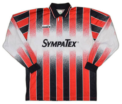 Maillot SG Wattenscheid 09 Domicile Diadora 1992-94 Vintage
