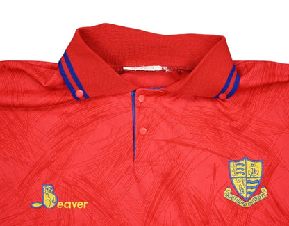 Maillot Southend United 1992-94 Beaver Match Issue Vintage