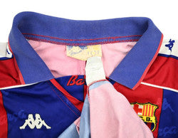Maillot FC Barcelona 1992-95 Kappa Domicile Vintage Manches Longues