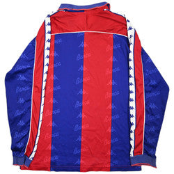 Maillot FC Barcelona 1992-95 Kappa Domicile Vintage Manches Longues