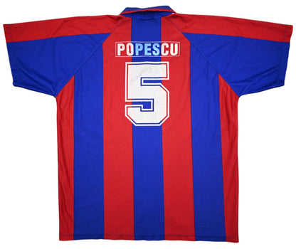 Maillot FC Barcelona 1992-95 Popescu Domicile Vintage Official
