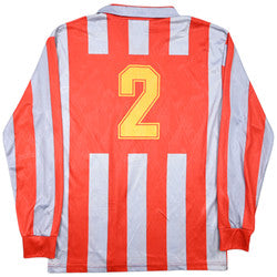 Maillot Cremonese 1992-95 Uhlsport Manches Longues Match Issue XL
