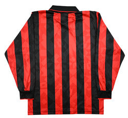 Maillot AC Milan 1993-94 Domicile Lotto Manches Longues vintage