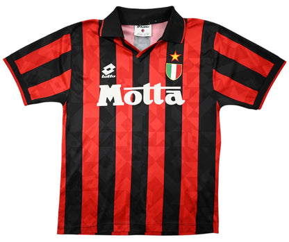 Maillot AC Milan Domicile 1993-94 Lotto MOTTA vintage