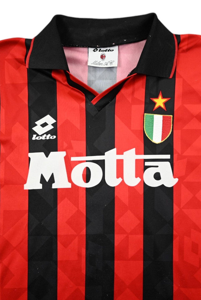 Maillot AC Milan Domicile 1993-94 Lotto MOTTA vintage