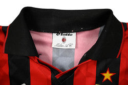 Maillot AC Milan Domicile 1993-94 Lotto MOTTA vintage