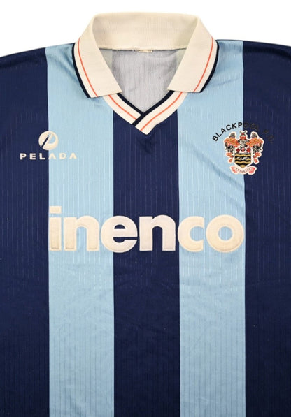 Maillot Blackpool Domicile 1993-94 Pelada Vintage - Rare