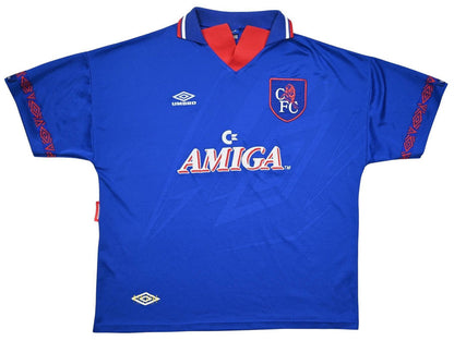 Maillot Chelsea Domicile 1993-94 Umbro Vintage Amiga XXL