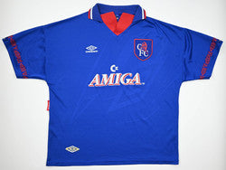 Maillot Chelsea Domicile 1993-94 Umbro Vintage Amiga XXL