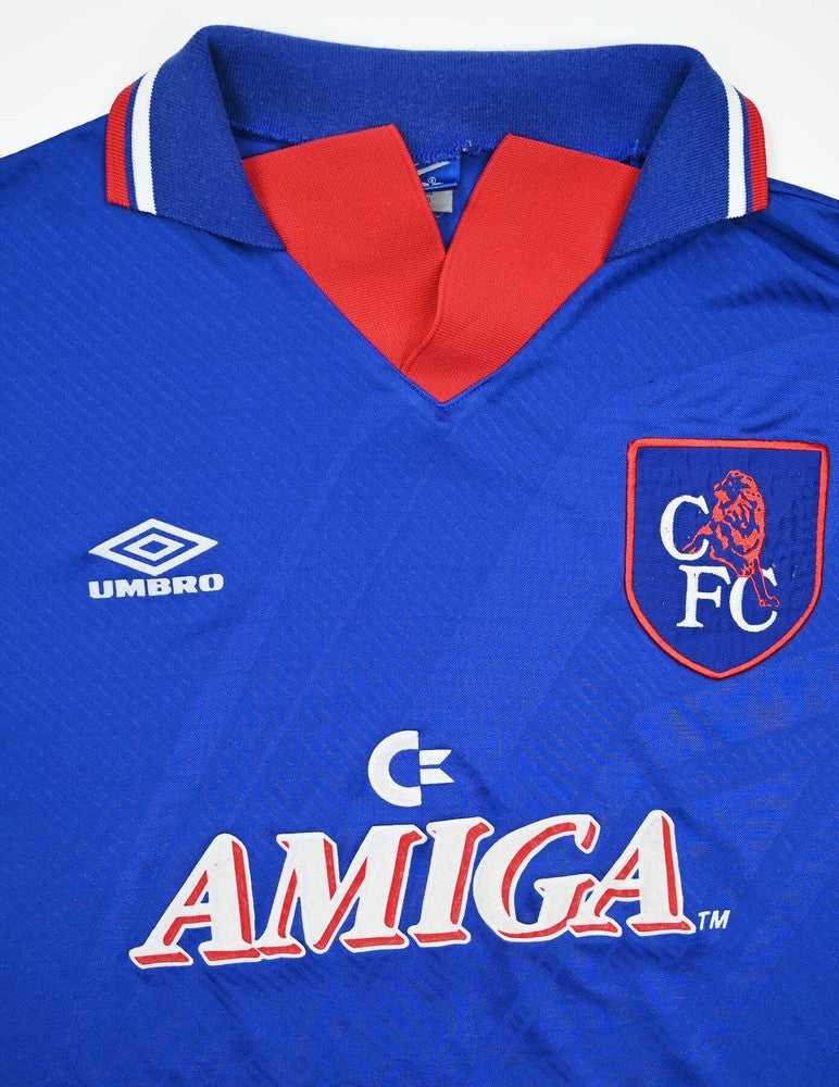 Maillot Chelsea Domicile 1993-94 Umbro Vintage Amiga XXL
