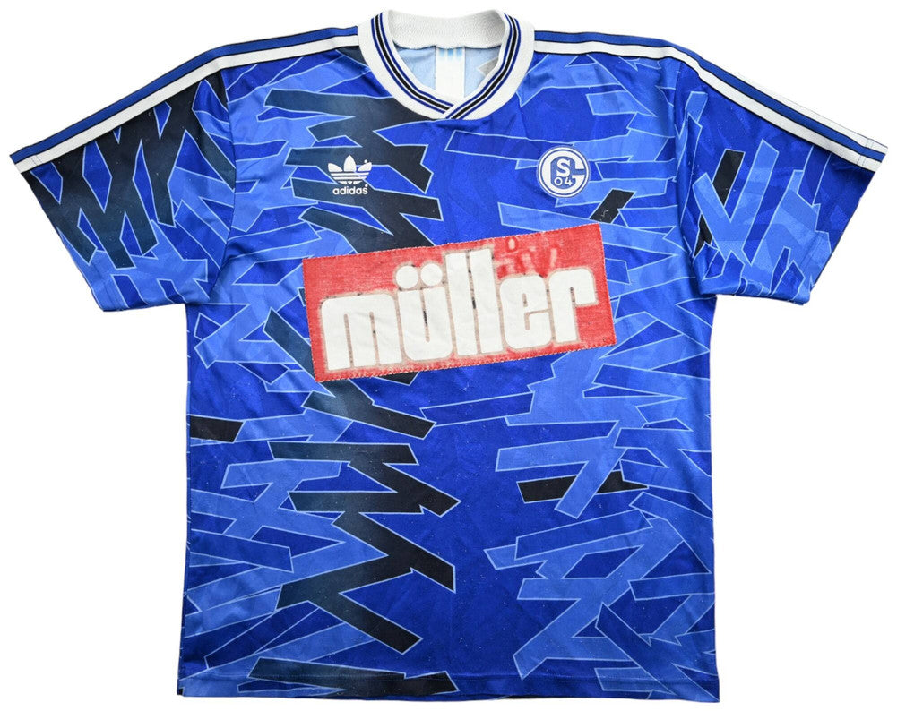 Maillot Schalke 04 Extérieur Adidas 1993-94 vintage collector