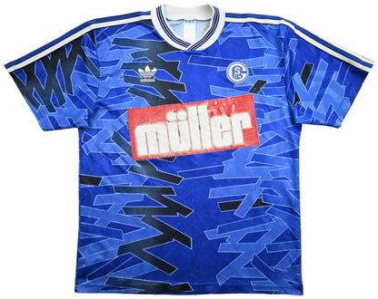 Maillot Schalke 04 Extérieur Adidas 1993-94 vintage collector
