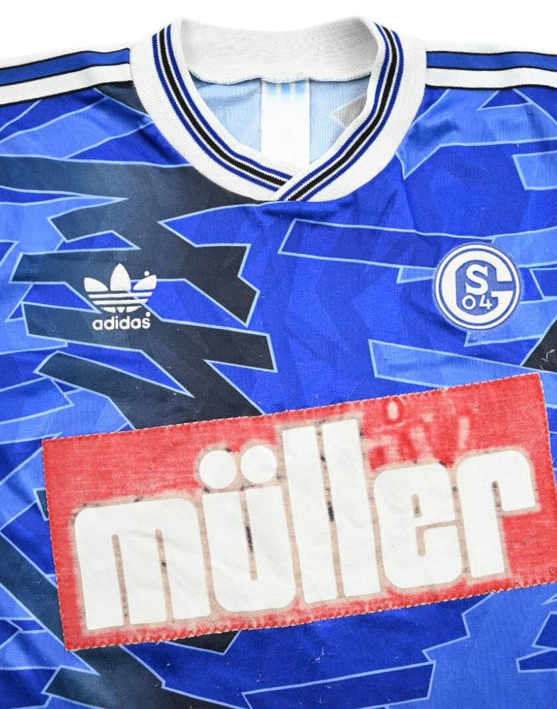 Maillot Schalke 04 Extérieur Adidas 1993-94 vintage collector