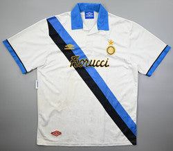 Maillot Inter Milan Extérieur 1993-94 Umbro Fiorucci vintage