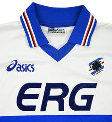 Maillot Sampdoria Extérieur Asics 1993-94 vintage manches longues