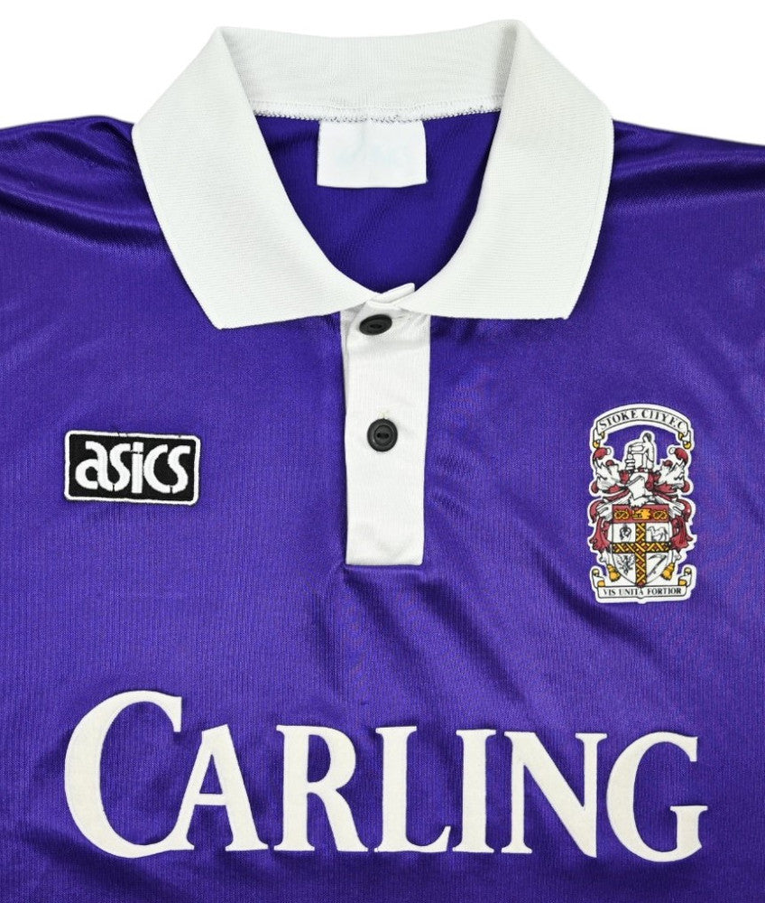 Maillot Stoke City Extérieur Asics 1993-94 Vintage Carling