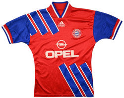 Maillot Bayern Munich Domicile 1993-95 Adidas Vintage OPEL