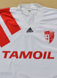 Maillot FC Sion 1993-95 Adidas Domicile Vintage TAMOIL