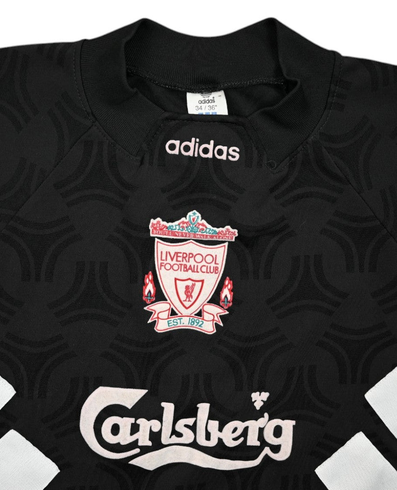 Maillot Gardien Liverpool 1993-95 Adidas Vintage - Grobbelaar James