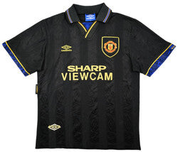 Maillot Manchester United Extérieur Umbro 1993-95 vintage Sharp