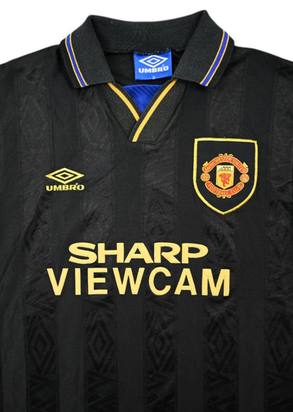 Maillot Manchester United Extérieur Umbro 1993-95 vintage Sharp