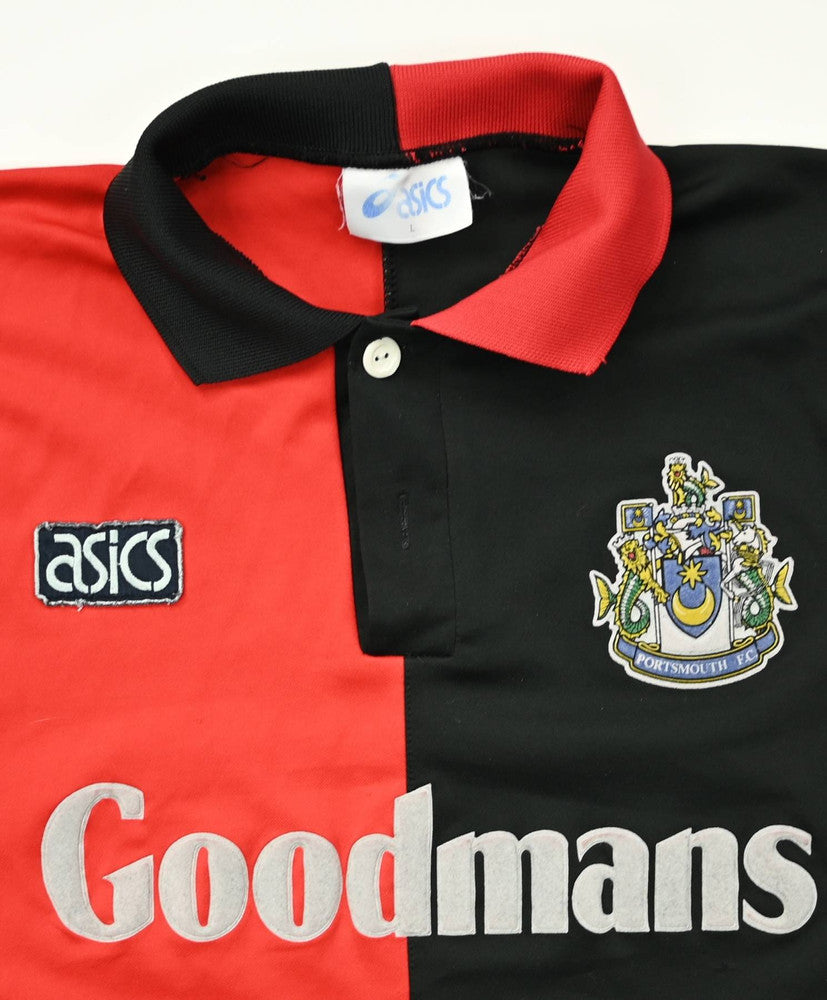 Maillot Portsmouth 1993-95 Asics Domicile Vintage Goodmans
