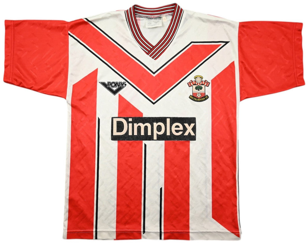 Maillot Southampton 1993-95 Pony Domicile Dimplex Vintage
