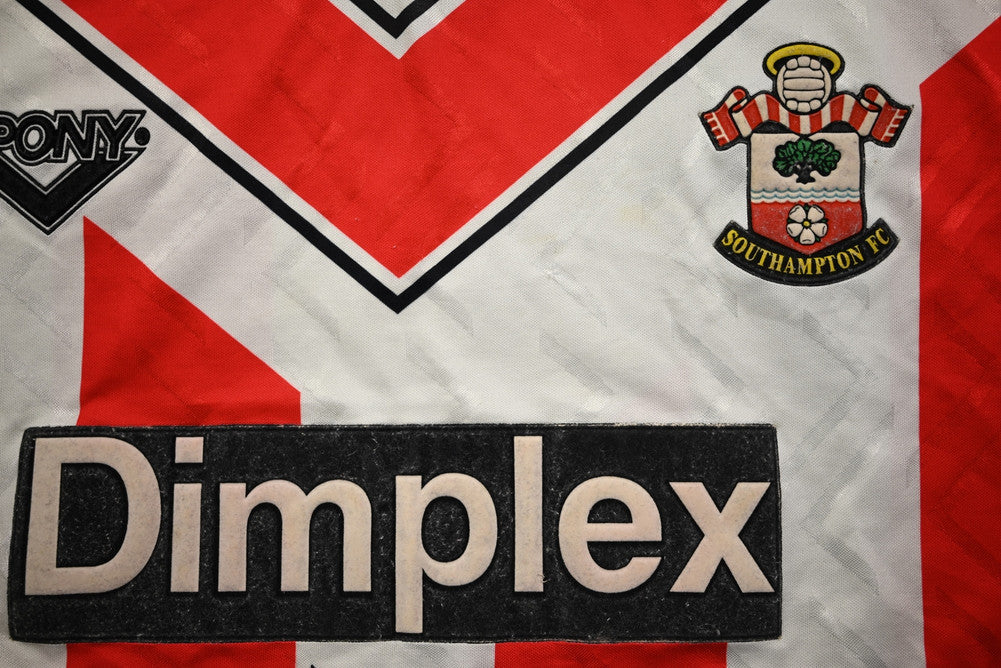 Maillot Southampton 1993-95 Pony Domicile Dimplex Vintage