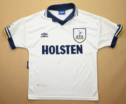 Maillot Tottenham Hotspur 1993-95 Umbro Domicile Vintage Holsten