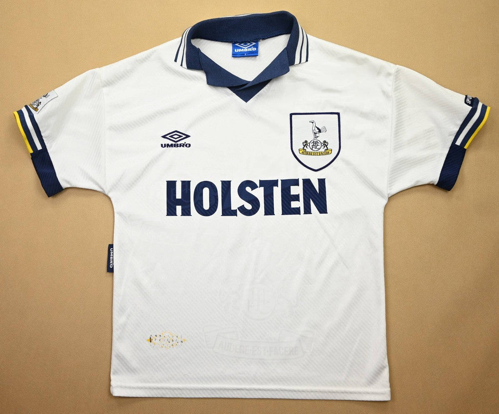 Maillot Tottenham Hotspur 1993-95 Umbro Domicile Vintage Holsten