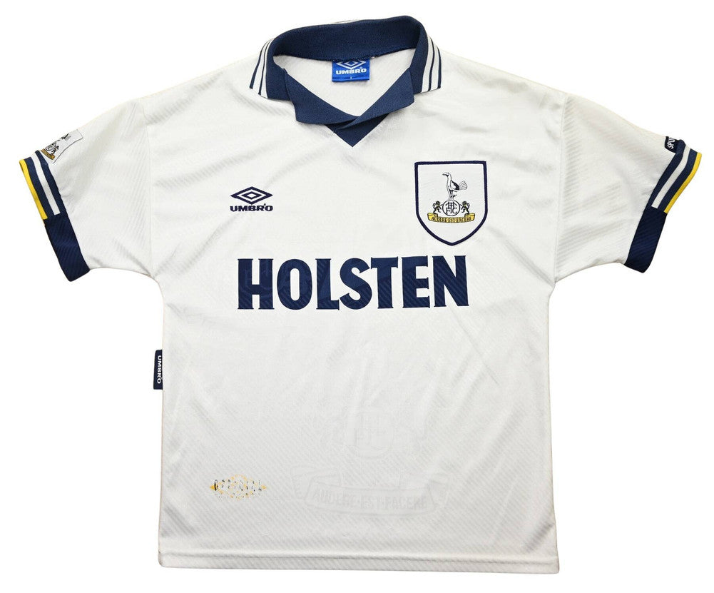 Maillot Tottenham Hotspur 1993-95 Umbro Domicile Vintage Holsten