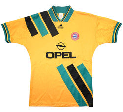 Maillot Bayern Munich Extérieur Adidas 1993-96 Scholl vintage