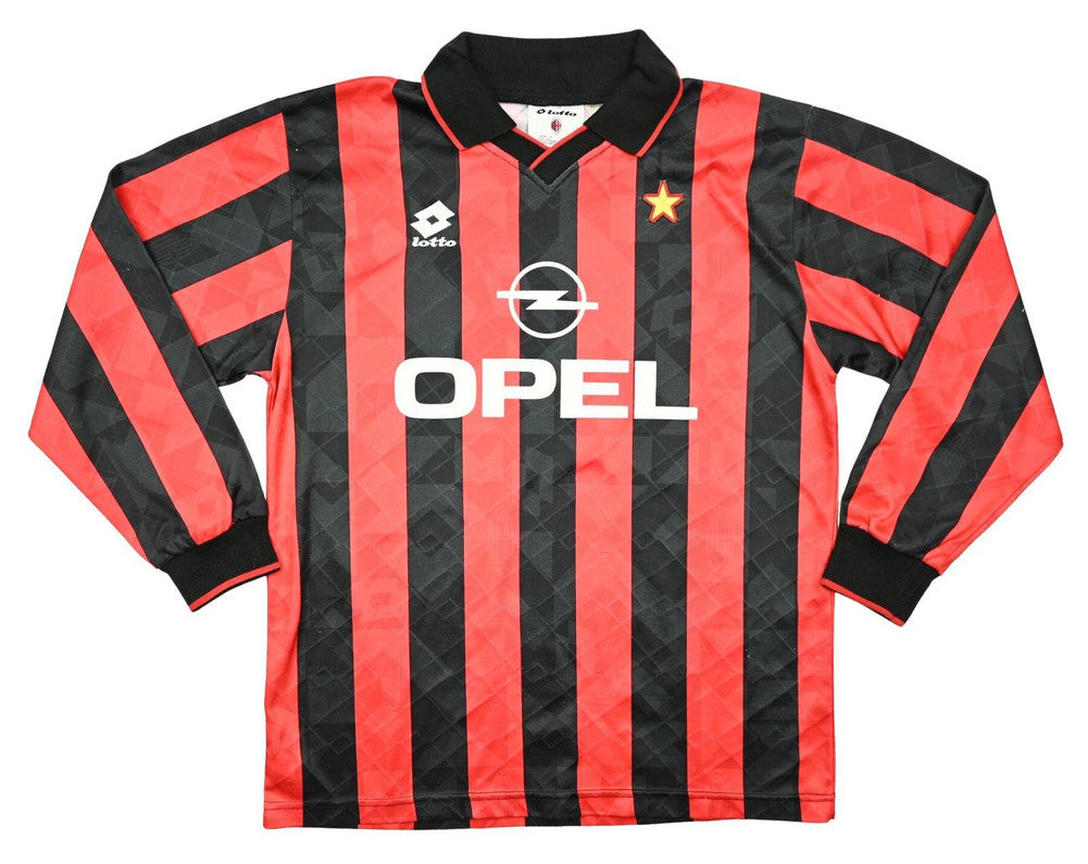 Maillot AC Milan 1994-95 Lotto Domicile #7 Manches Longues
