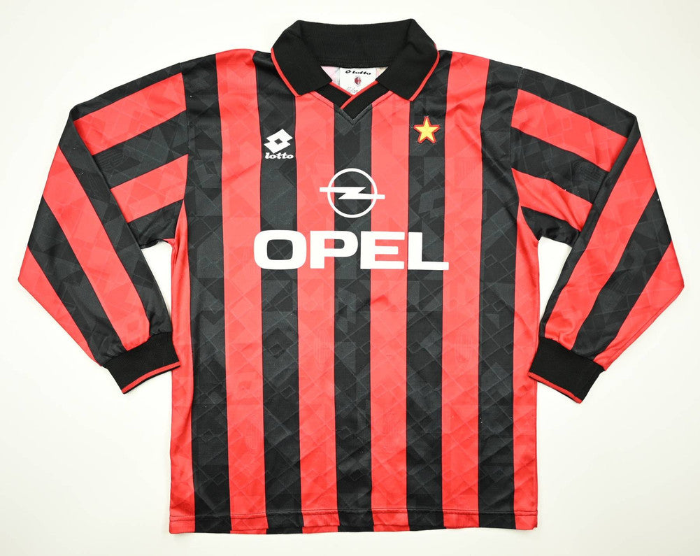 Maillot AC Milan 1994-95 Lotto Domicile #7 Manches Longues