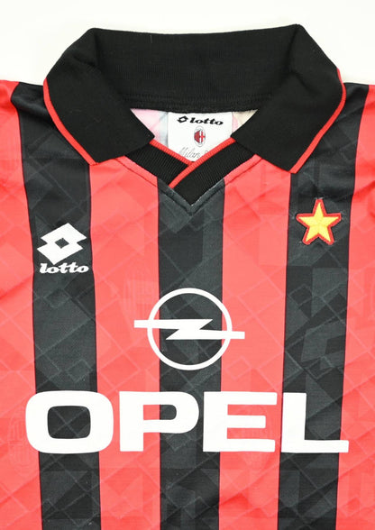 Maillot AC Milan 1994-95 Lotto Domicile #7 Manches Longues