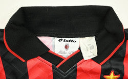 Maillot AC Milan 1994-95 Lotto Domicile #7 Manches Longues