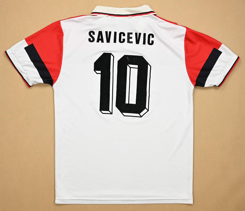 Maillot AC Milan 1994-95 Lotto Domicile Savicevic vintage