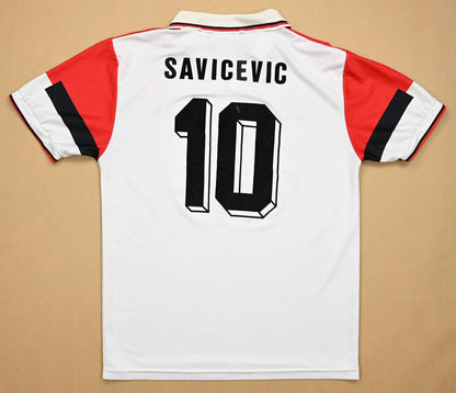 Maillot AC Milan 1994-95 Lotto Domicile Savicevic vintage
