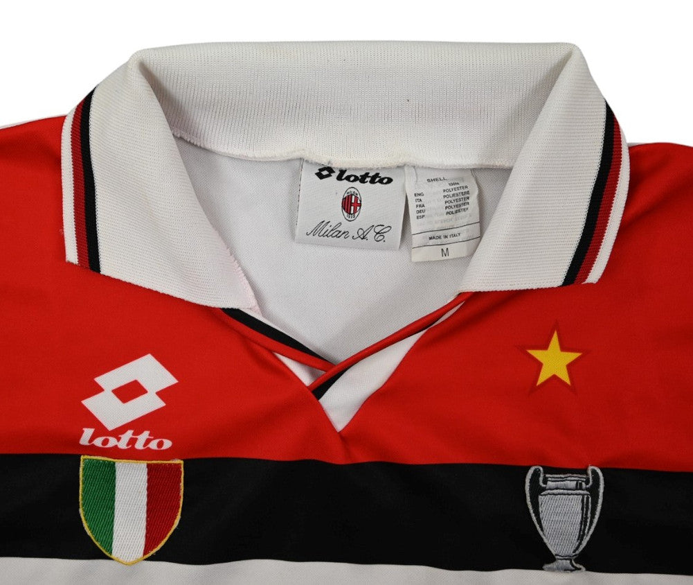 Maillot AC Milan Domicile 1994-95 Lotto OPEL Vintage