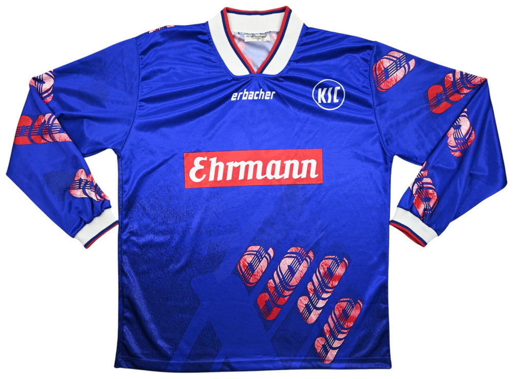 Maillot Karlsruher SC Extérieur 1994-95 Erbacher vintage L