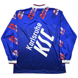 Maillot Karlsruher SC Extérieur 1994-95 Erbacher vintage L