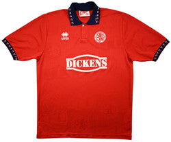 Maillot Middlesbrough 1994-95 Domicile Errea Vintage – Taille L