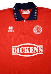 Maillot Middlesbrough 1994-95 Domicile Errea Vintage – Taille L